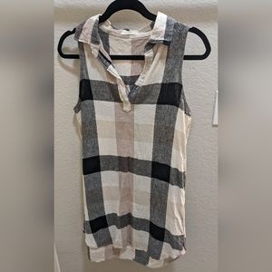 Black, White, & Cream Dress